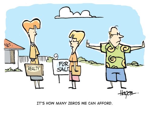 'It's how many zeros we can afford.'