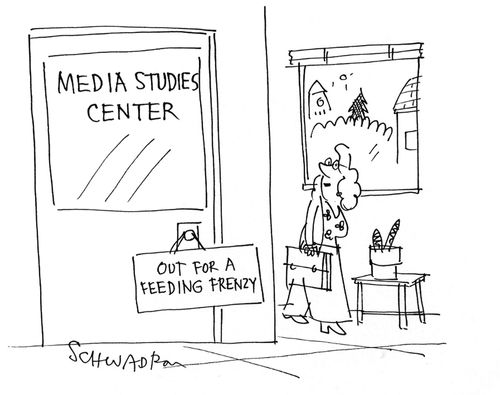 Media Studies Center - Out for a Feeding Frenzy.
