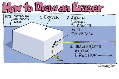 How to Draw an Eraser.