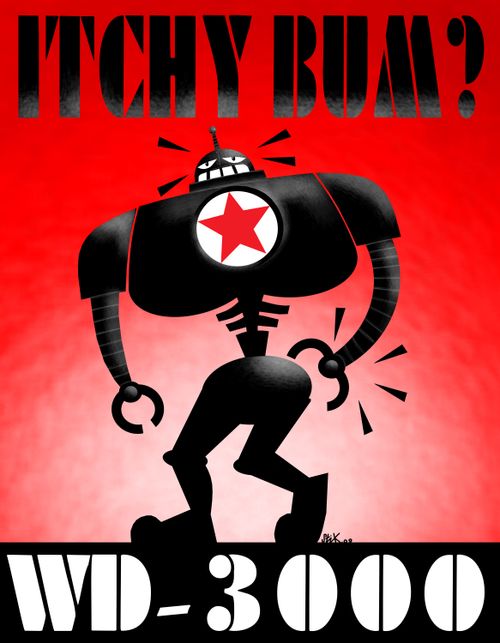 Itchy Bum? WD-3000.