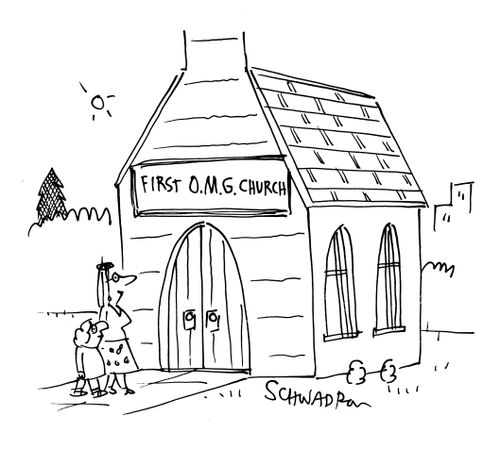 First O.M.G. church.