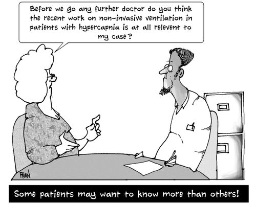 Some patients may want to know more than others.