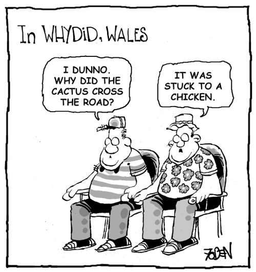 In Whydid, Wales.