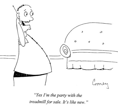 "Yes, I'm the party with treadmill for sale. It's like new."