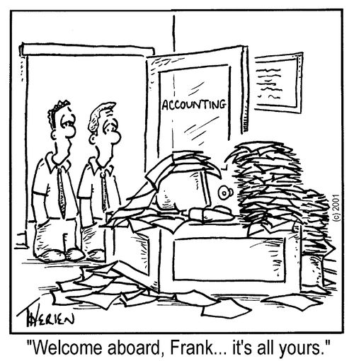 "Welcome aboard...it's all yours."