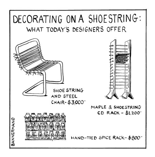 'Decorating on a shoestring'