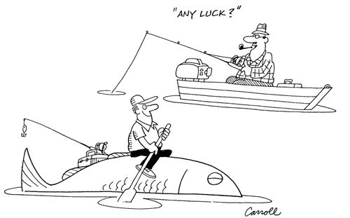 "Any luck"