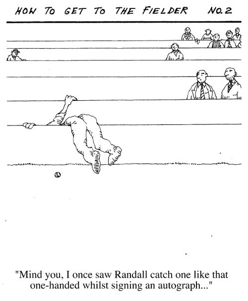 'How to get to the fielder' number 2