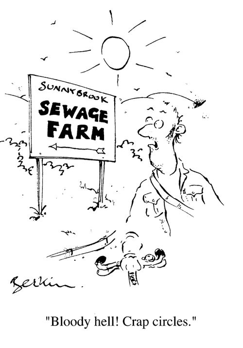 Sewage Farm, "Bloody Hell, Crap Circles."