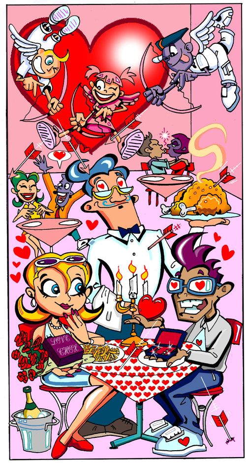 Love is in the air...