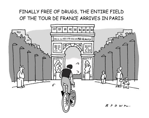 Tour de France 2007 finishes.