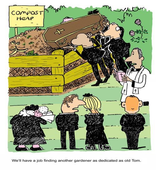 'We'll have a job finding another gardener as dedicated as old Tom.'