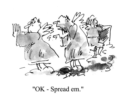 'OK - Spread em.'