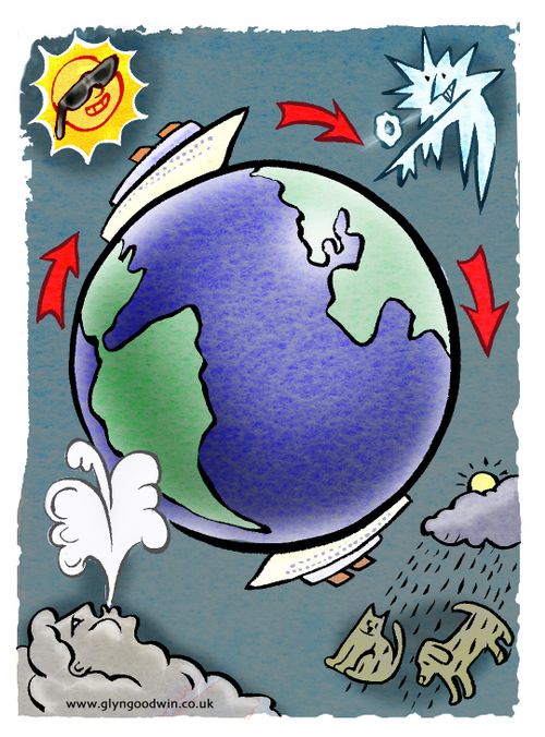 Round the world...