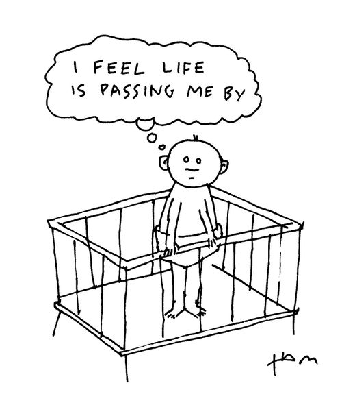 'I feel life is passing me by.'