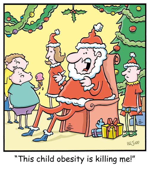'This child obesity is killing me!'