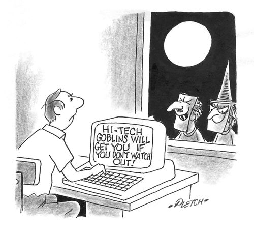 Hi-Tech warning.