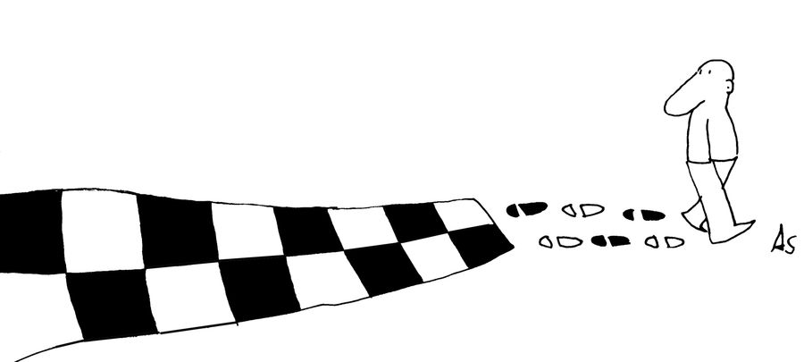 'Black and white'