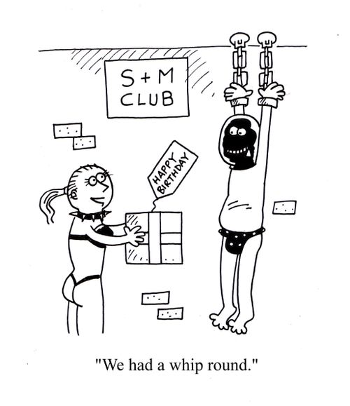 'We had a whip round.'