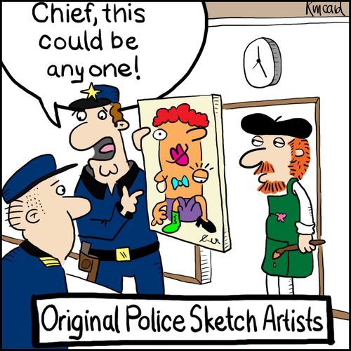 'Chief, this could be anyone!'