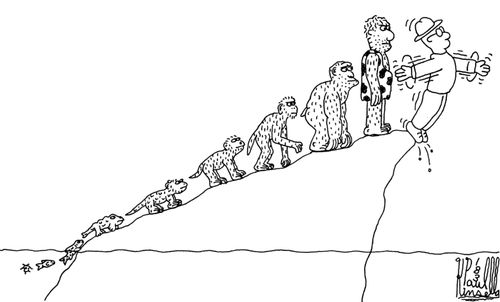 Evolution on the brink