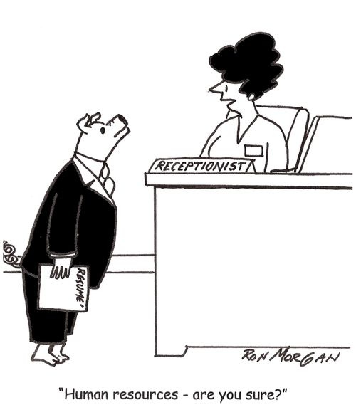 'Human resources - are you sure?'