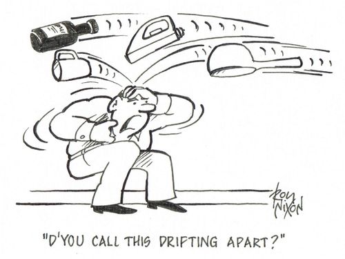 'D'you call this drifting apart?'