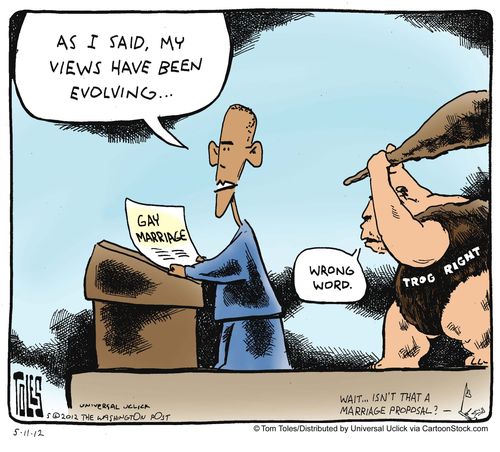'As I said, my views have been evolving...'
