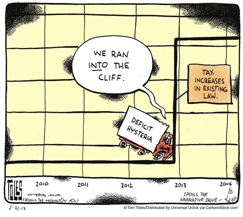'We ran into the cliff.'