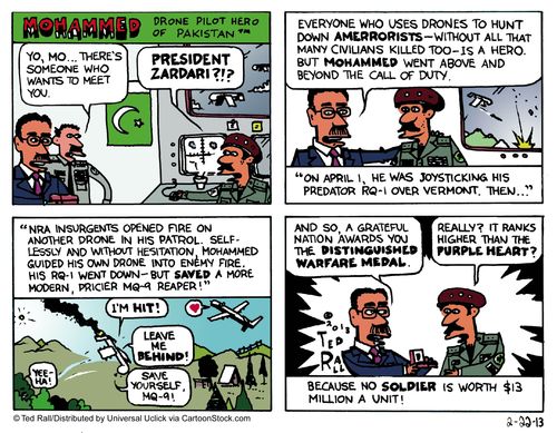 Mohammed - Drone pilot hero of Pakistan.