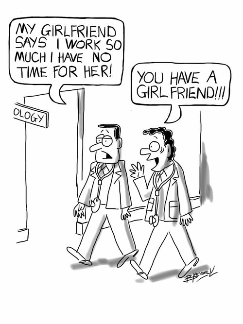 'You have a girlfriend!'