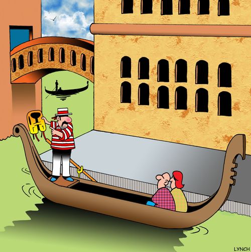Gondola safety life jacket demonstration.