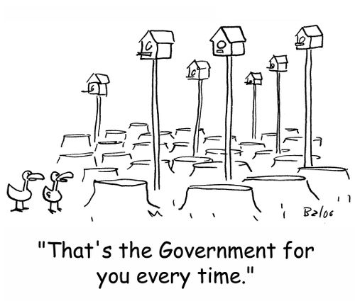 'That's the Government for you every time.'