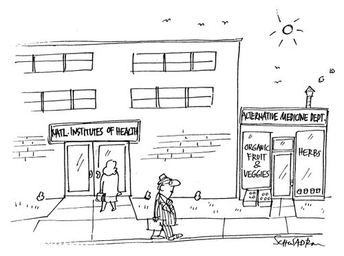 Institute of Health next to Alternative medicine dept