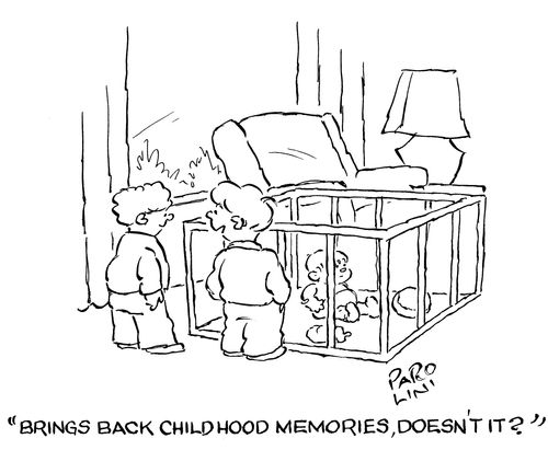 'Brings back childhood memories, doesn't it?'