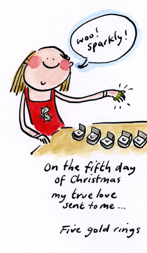On the fifth day of Christmas...