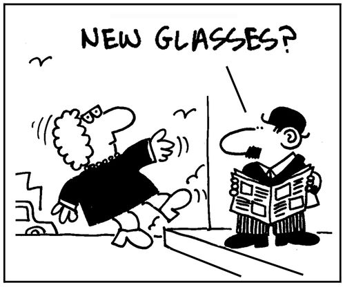 'New Glasses?'