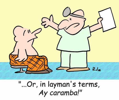 '...Or, in layman's terms, Ay caramba!'