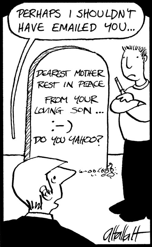 'Maybe I shouldn't have e-mailed you'