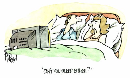 "Can't you sleep either?"