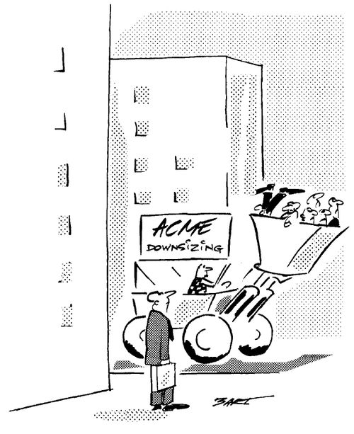 Acme downsizing
