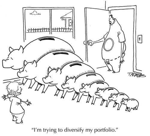 'I'm trying to diversify my portfolio.'