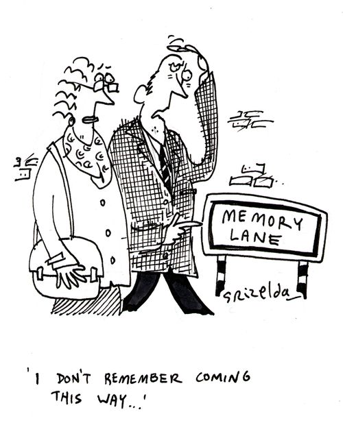 MEMORY LANE - 'I don't remember coming this way..'