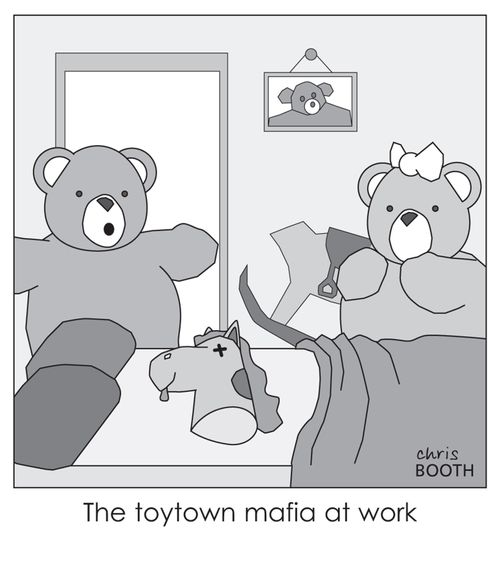 The toytown mafia at work.