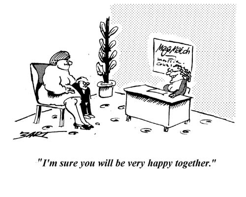 "I'm sure you will be very happy together."