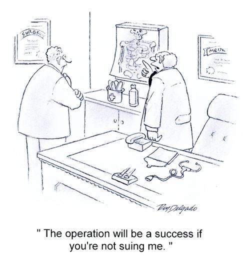 'The position will be a success if you're not suing me.'