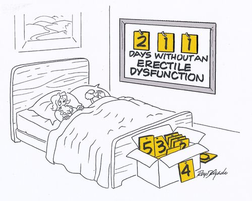 211 days without an erectile dysfunction.