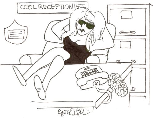 Cool Receptionist
