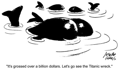 'It's grossed over a billion dollars. Let's go see the Titanic wreck.'
