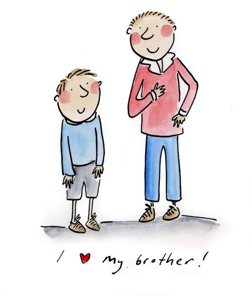 I love my brother!